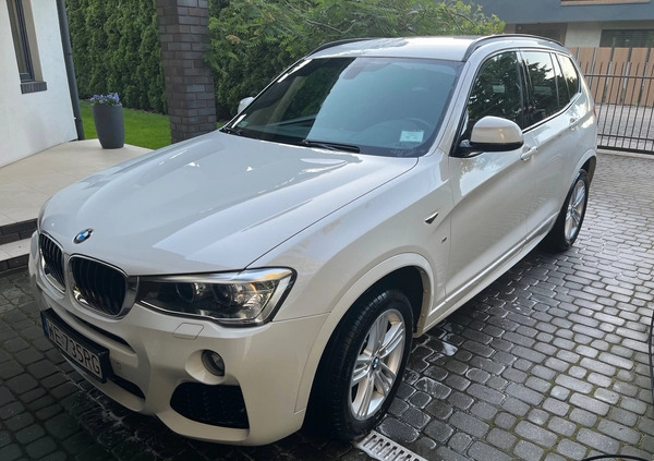 BMW X3 cena 109000 przebieg: 94000, rok produkcji 2016 z Warszawa małe 232
